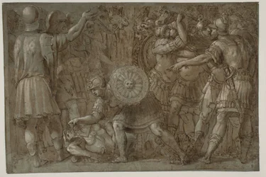 Escena de la historia romana