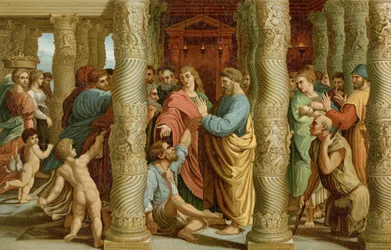 Curación del cojo de nacimiento