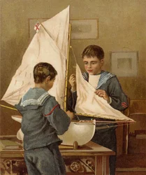 Preparándose para el mar