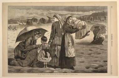 En la playa de Long Branch – La hora de los niños