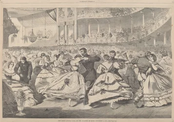 El gran baile ruso en la Academia de Música, 5 de noviembre de 1863