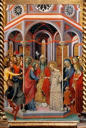 Matrimonio de la Virgen (detalle)