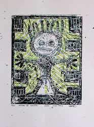 Figura del espíritu tribal