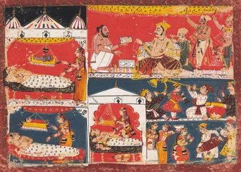 Ayodhya celebra el nacimiento de Rama y sus hermanos