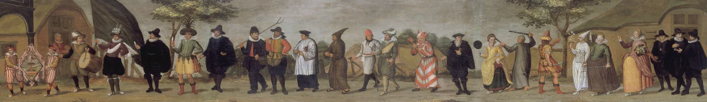 Neerlandés: Desfile alegórico del Dordrecht Rederijkers Kamer de Fonteynisten