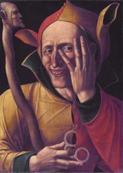 Holandés:  Lachende nar Laughing Jester