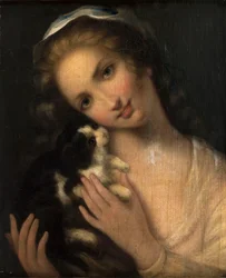Francés: Jeune fille au chat