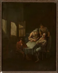Escena en un interior