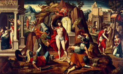 Escenas de la Pasión y Resurrección de Cristo