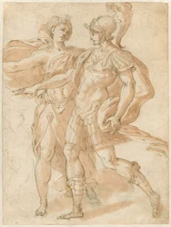Marte y Diana (recto)