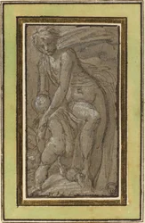 Desnudo con putto