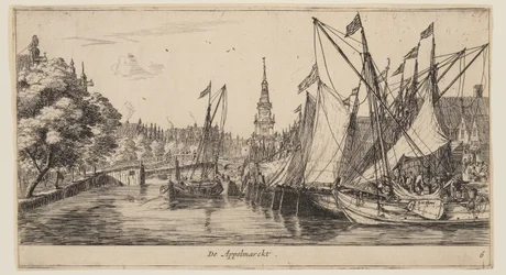 De Appelmarckt, de Vistas de Ámsterdam