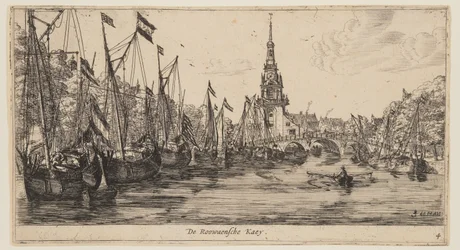 De Roowaensche Kaey, de Vistas de Ámsterdam