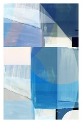 Geometría abstracta en azul