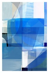 Capas azules abstractas