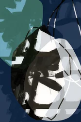 Capas azules abstractas