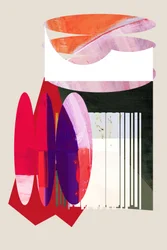 Collage geométrico abstracto
