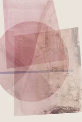 Formas rosas abstractas