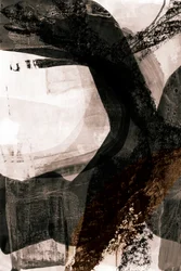 Trazos abstractos en tonos sepia