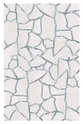 Mosaico abstracto en plata