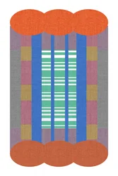 Rayas textiles abstractas