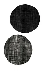 Círculos abstractos con textura