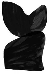 Formas abstractas negras