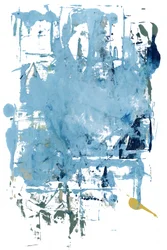 Flujo abstracto azul