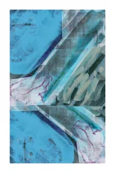 Abstracto dinámico azul