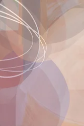 Curvas abstractas en tonos rosados