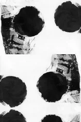 Círculos abstractos en negrita