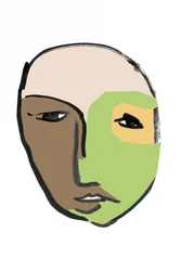 Retrato abstracto en negrita