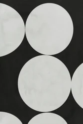 Audaces círculos negros y blancos
