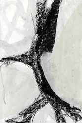 Abstracto monocromático en negrita