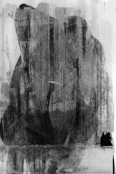 Abrazo abstracto y oscuro