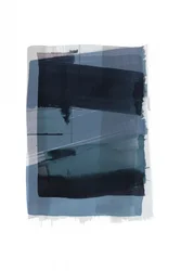 Abstracción azul intenso