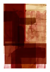 Abstracción en rojo intenso