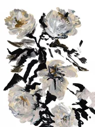 Abstracto floral espectacular