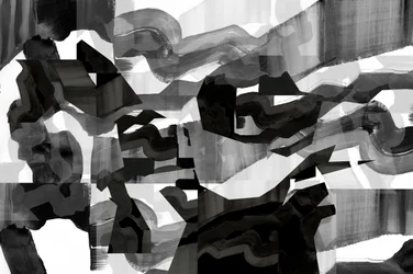 Abstracción dinámica en escala de grises