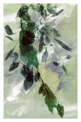 Abstracto de vegetación ondulante