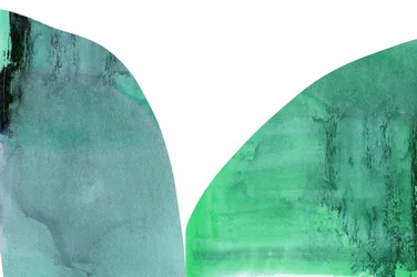Formas verdes fluidas