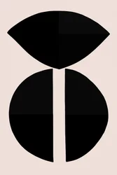 Formas geométricas negras