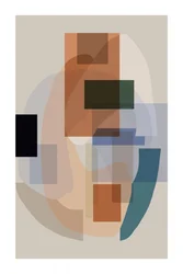 Formas abstractas en capas