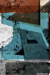 Formas abstractas en capas
