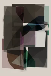 Formas abstractas en capas