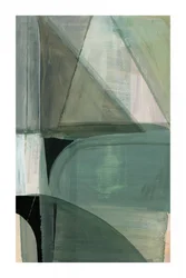 Abstracto verde en capas