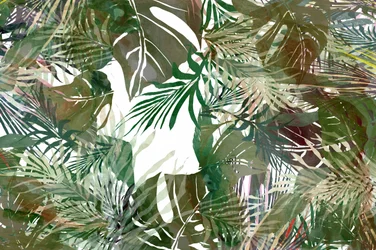 Exuberante vegetación tropical
