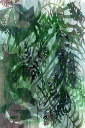 Exuberante vegetación tropical