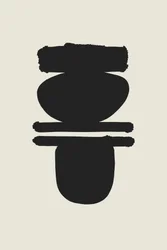 Formas apiladas minimalistas
