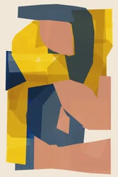Collage abstracto moderno